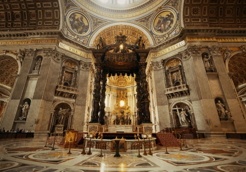 Gambetti deixa atrás de si uma Basílica de São Pedro ecológica e dessacralizada
