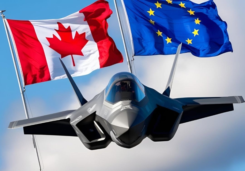 Europa e Canadá: alternativas ao caça F-35 americano